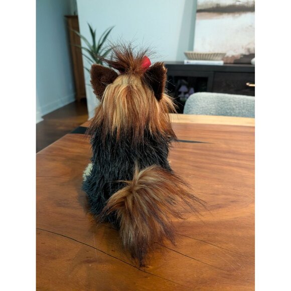 Plush Toy Yorkie Yorkshire Terrier 12” Dog 2006 Realistic Bearington Collection - Picture 10 of 11